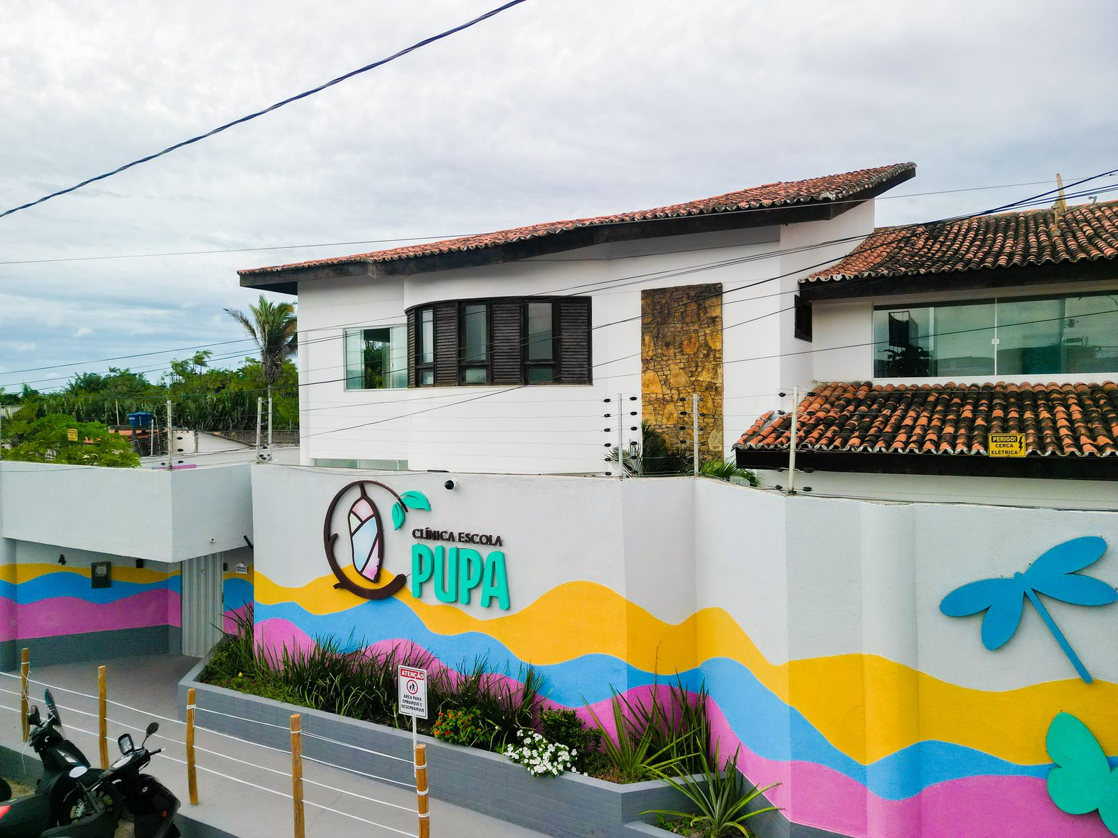 Fachada da Clínica Escola Pupa em São Luís